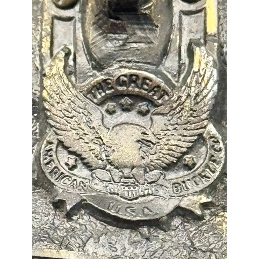 Horse Creek Buckles Welder No 1803 Enamel Belt Buckle